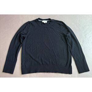 Free Assembly Men's Crew Neck‎ Blue Sweater Size L Long Sleeve Casual